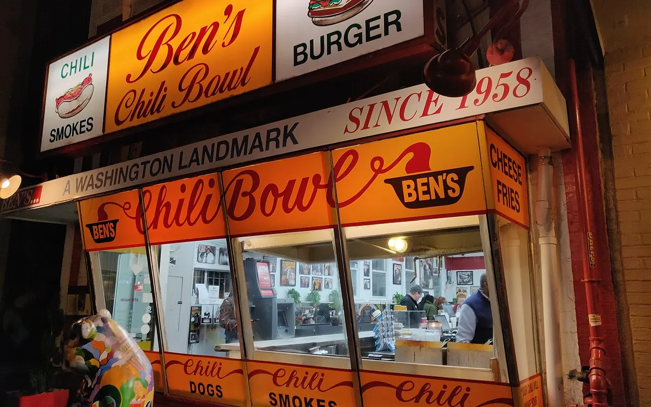 Ben's Chili Bowl on U Street, a DC institution